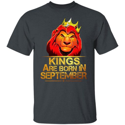 Lion King Are Born In September T-Shirts, Hoodies, Long Sleeve 4