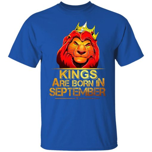 Lion King Are Born In September T-Shirts, Hoodies, Long Sleeve 8