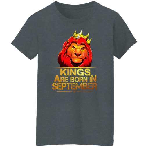 Lion King Are Born In September T-Shirts, Hoodies, Long Sleeve 11