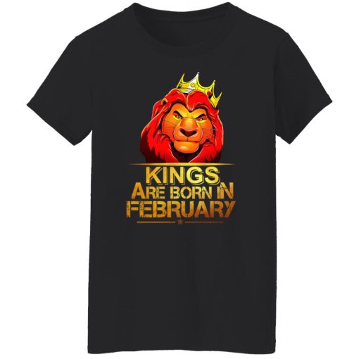 Lion King Are Born In February T-Shirts, Hoodies, Long Sleeve 10