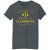 LAW OFFICES OF VINCENT GAMBINI - 'Yoots' - Men's Cotton T-Shirt (Charcoal, X-Large)