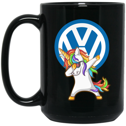 Unicorn Dabbing - Volkswagen Speed Addict VW Mug 3