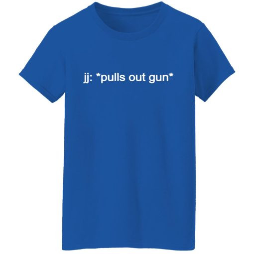 jj: *pulls out gun* Outer Banks Netflix T-Shirts, Hoodies, Long Sleeve 15