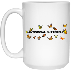Antisocial Butterfly Mug 5