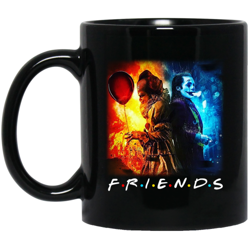 Joker And Pennywise Friends Mug 5
