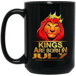 Lion King Are Born In July Mug 5