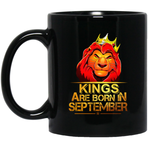 Lion King Are Born In September Mug 5