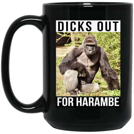 Dicks Out For Harambe Mug 3
