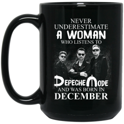 A Woman Who Listens To Depeche Mode And Was Born In December Mug 5