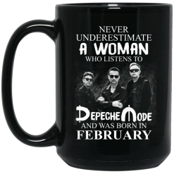 A Woman Who Listens To Depeche Mode And Was Born In February Mug 5