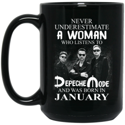 A Woman Who Listens To Depeche Mode And Was Born In January Mug 6