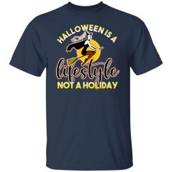 Womens Retro Ephemera Style Halloween Is A Lifestyle Not A Holiday T-Shirts, Hoodies, Long Sleeve 30