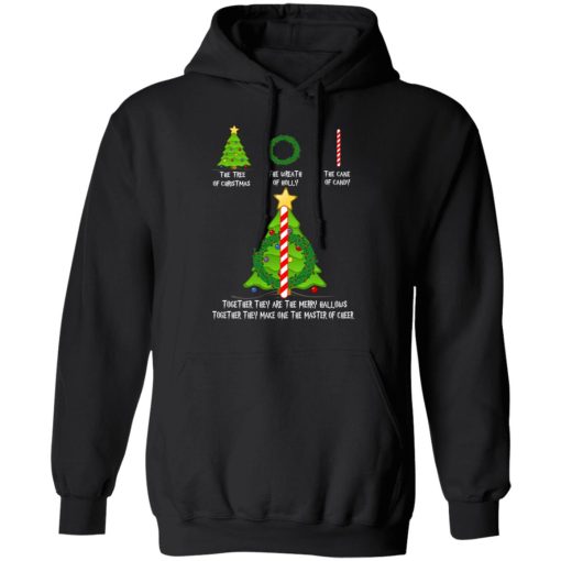 Harry Potter The Tree Of Christmas The Wreath Of Holly The Cane Of Candy T-Shirts, Hoodies, Long Sleeve 19