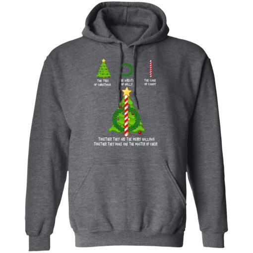 Harry Potter The Tree Of Christmas The Wreath Of Holly The Cane Of Candy T-Shirts, Hoodies, Long Sleeve 23