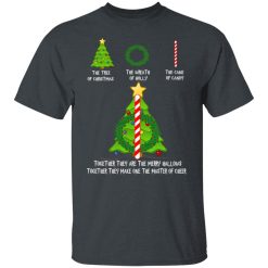Harry Potter The Tree Of Christmas The Wreath Of Holly The Cane Of Candy T-Shirts, Hoodies, Long Sleeve 27