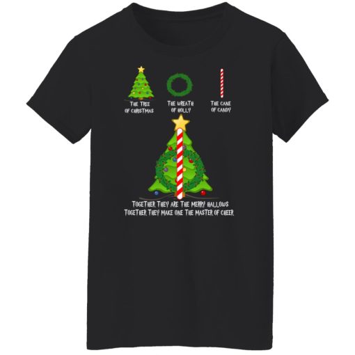 Harry Potter The Tree Of Christmas The Wreath Of Holly The Cane Of Candy T-Shirts, Hoodies, Long Sleeve 9