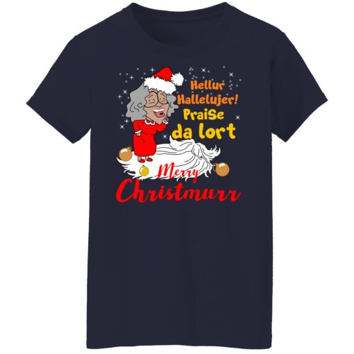 Hellur Hallelujer Praise Da Lort Merry Christmas T-Shirts, Hoodies, Long Sleeve 14