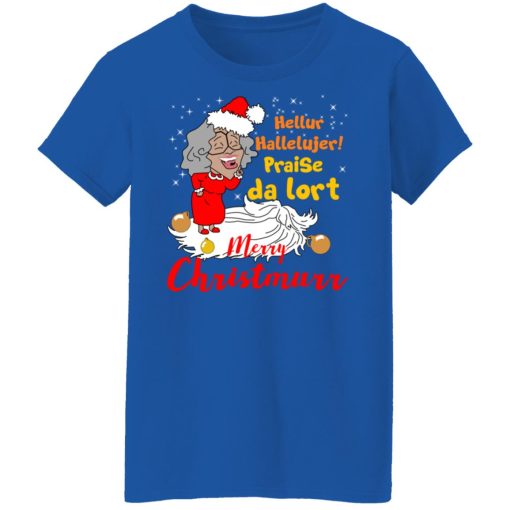 Hellur Hallelujer Praise Da Lort Merry Christmas T-Shirts, Hoodies, Long Sleeve 16
