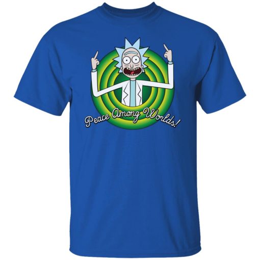 Peace Among Worlds Rick And Morty T-Shirts, Hoodies, Long Sleeve 7
