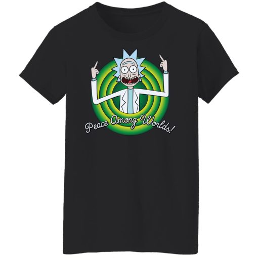 Peace Among Worlds Rick And Morty T-Shirts, Hoodies, Long Sleeve 9