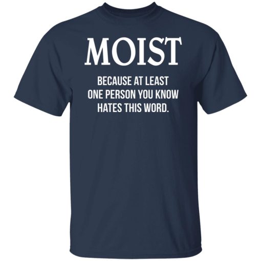Moist Because At Least One Person You Know Hates This Word T-Shirts, Hoodies, Long Sleeve 5