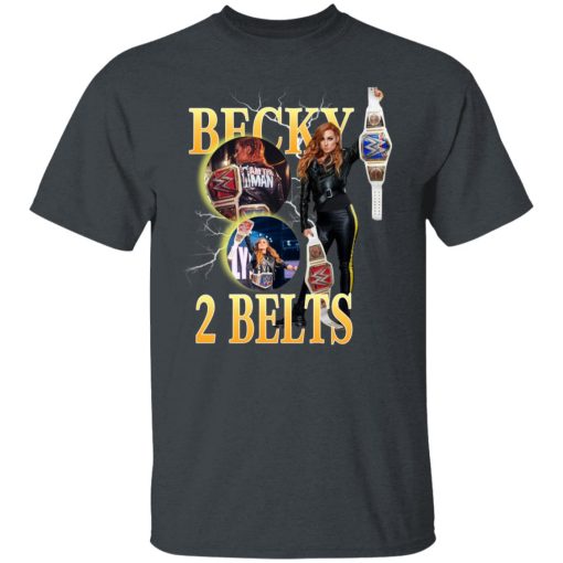 Becky Lynch 2 Belts T-Shirts, Hoodies, Long Sleeve 3