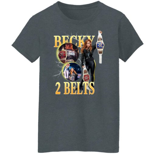 Becky Lynch 2 Belts T-Shirts, Hoodies, Long Sleeve 11