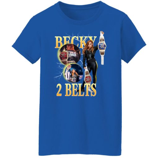 Becky Lynch 2 Belts T-Shirts, Hoodies, Long Sleeve 15