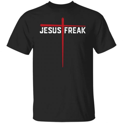 Christian Jesus Freak Red Cross T-Shirt