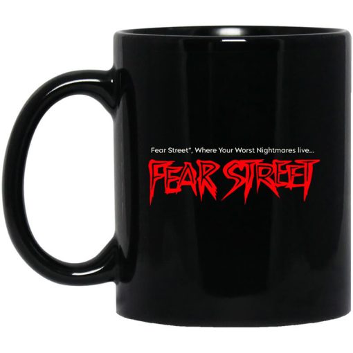 Fear Street RL Stine Where Your Worst Nightmares Live Mug