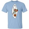 Floral Ghost Halloween Spooky T-Shirt