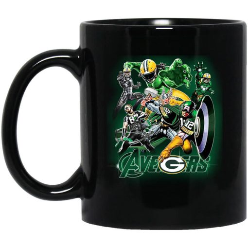 Green Bay Packers Tie Dye The Avengers Mug