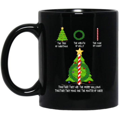 Harry Potter The Tree Of Christmas The Wreath Of Holly The Cane Of Candy Mug