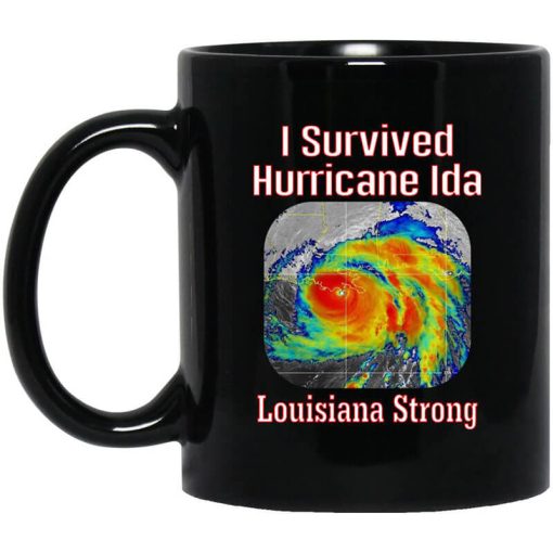 I Survived Hurricane Ida Louisiana Strong Mug