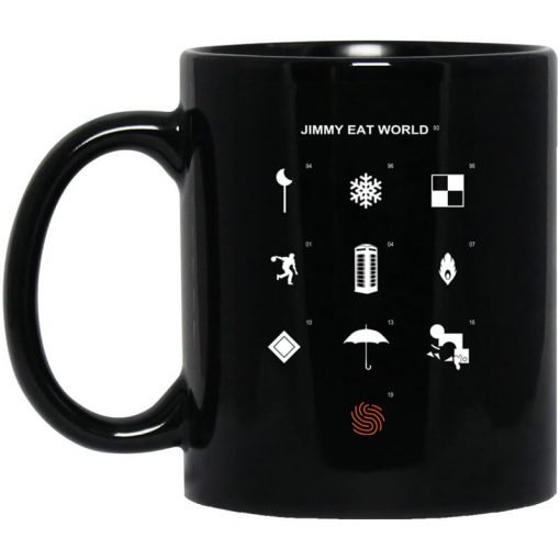Jimmy Eat World Surviving Icons Mug