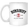 Romanoff Est 1984 - Black Widow 2021 Mug