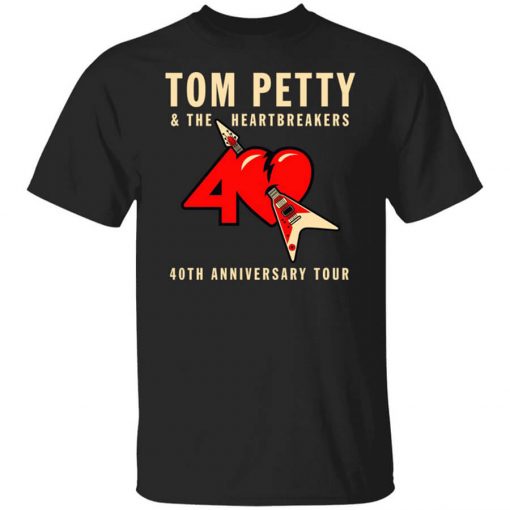 Tom Petty And The Heartbreakers 40th Anniversary Tour T-Shirt