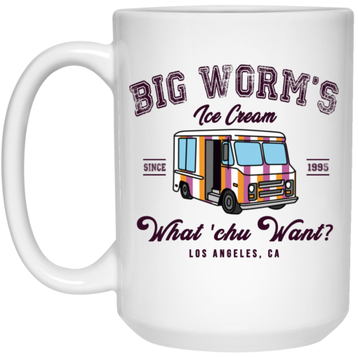 Big Worm's Ice Cream What 'chu Want Mug 3