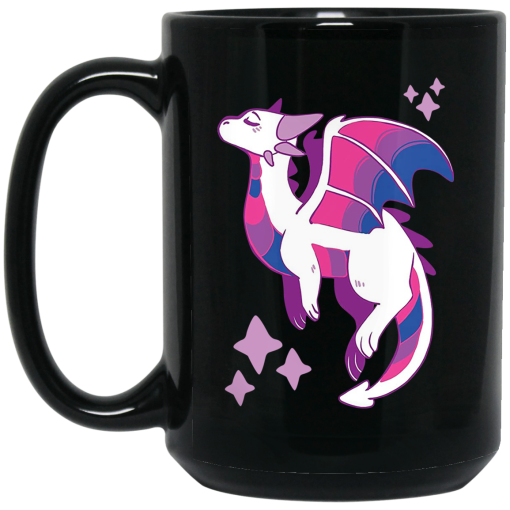 Bi Pride Dragon Mug 3