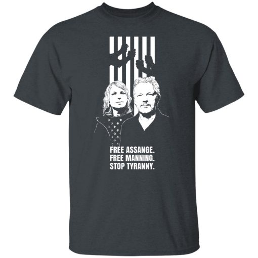 Free Assange Free Manning Stop Tyranny T-Shirts, Hoodies, Long Sleeve 3