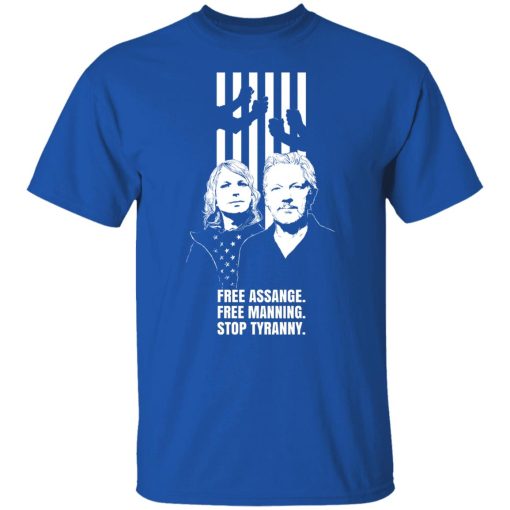 Free Assange Free Manning Stop Tyranny T-Shirts, Hoodies, Long Sleeve 7