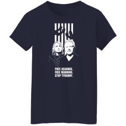 Free Assange Free Manning Stop Tyranny T-Shirts, Hoodies, Long Sleeve 37