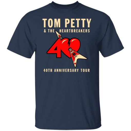 Tom Petty And The Heartbreakers 40th Anniversary Tour T-Shirts, Hoodies, Long Sleeve 5