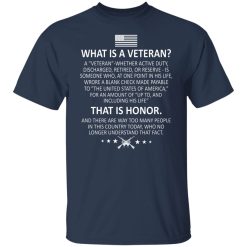 Veteran What Is A Veteran That Is Honor T-Shirts, Hoodies, Long Sleeve 29