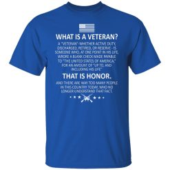 Veteran What Is A Veteran That Is Honor T-Shirts, Hoodies, Long Sleeve 31