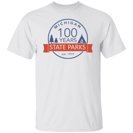 Michigan State Parks Centennial T-Shirts, Hoodies, Long Sleeve 3