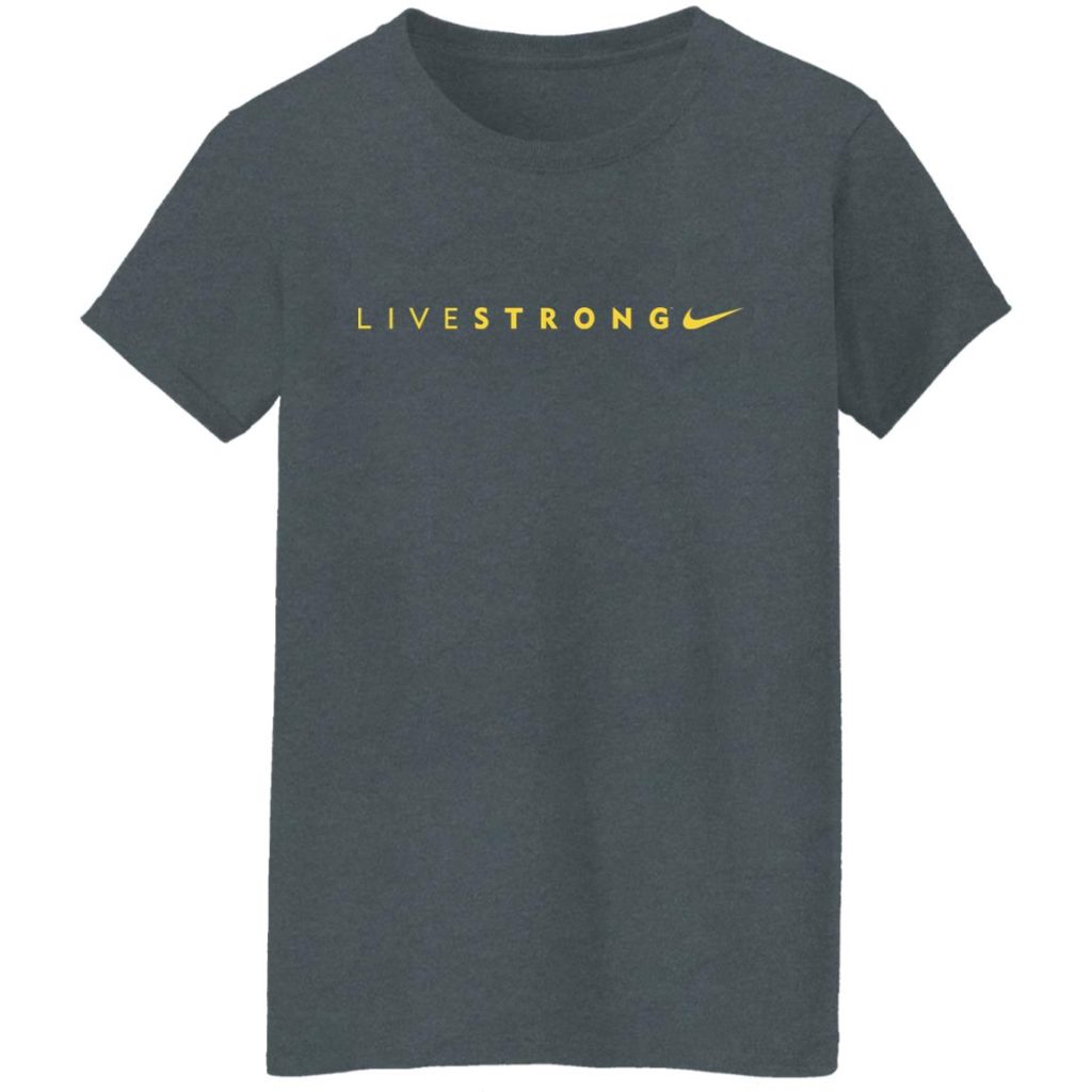 livestrong t shirt