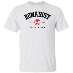 Romanoff Est 1984 - Black Widow 2021 T-Shirts, Hoodies, Long Sleeve 25