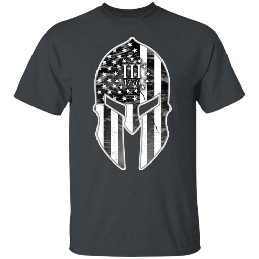 Spartan Soldier Three Percenters 1776 T-Shirts, Hoodies, Long Sleeve 3