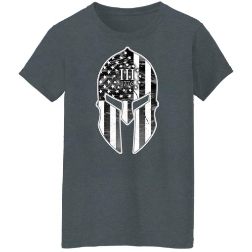Spartan Soldier Three Percenters 1776 T-Shirts, Hoodies, Long Sleeve 11